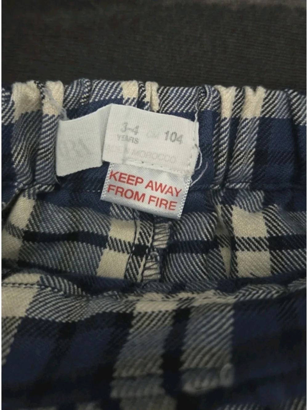 Zara Plaid Pleated Skorts 3-4 Years
